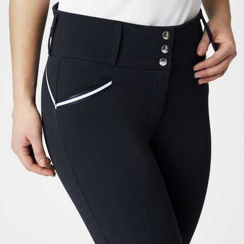 Horze Ladies’ Della High-Waist Knee-Patch Breech