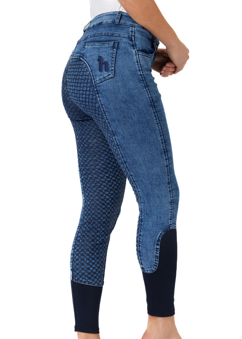 Horze Ladies’ Delia Denim Full-Seat Breech