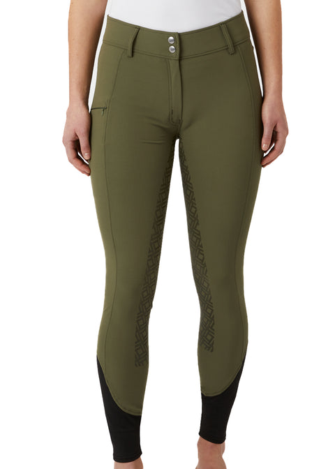 Horze Ladies’ Callie High-Waist Breech with Piping