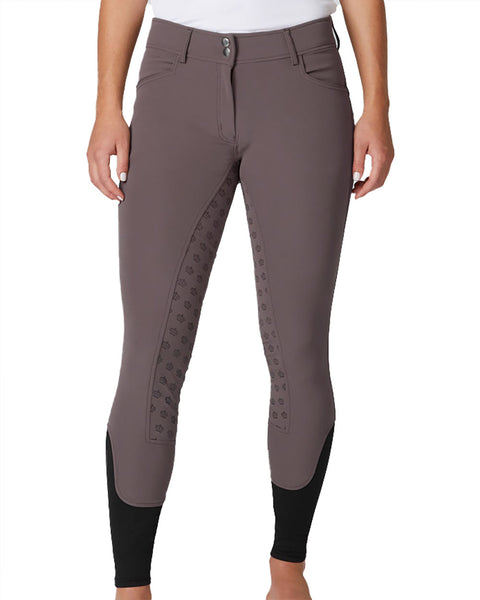 Horze Ladies’ Queenie Silicone Full-Seat Breech with Crystals