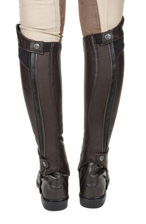 TuffRider® Ladies’ Derby Leather Half Chaps