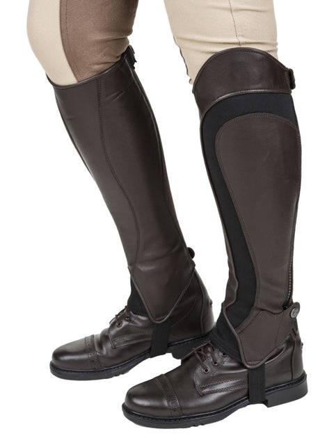TuffRider® Ladies’ Derby Leather Half Chaps