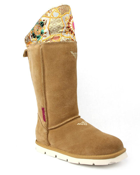 Superlamb Ladies’ Mongol Foldable Cuff Boots