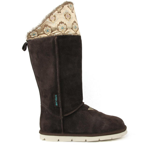 Superlamb Ladies’ Mongol Foldable Cuff Boots