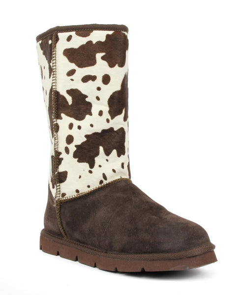 Superlamb Ladies’ Turano 7.5" Cow Hair-On Hide Boots