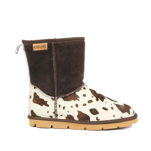 Superlamb Ladies’ Turano 7.5" Cow Hair-On Hide Boots