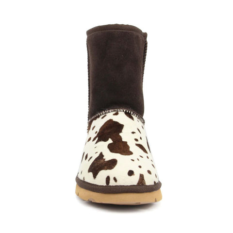 Superlamb Ladies’ Turano 7.5" Cow Hair-On Hide Boots