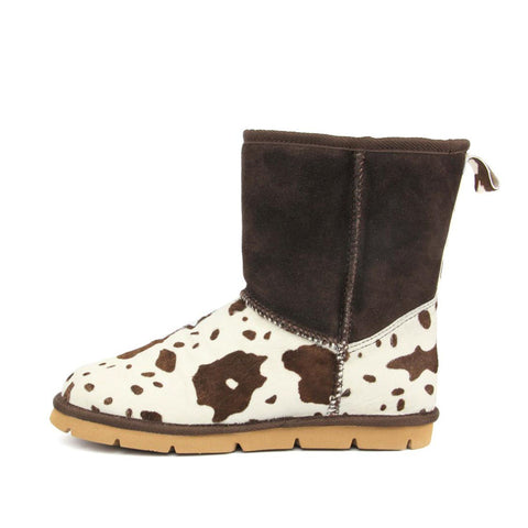 Superlamb Ladies’ Turano 7.5" Cow Hair-On Hide Boots