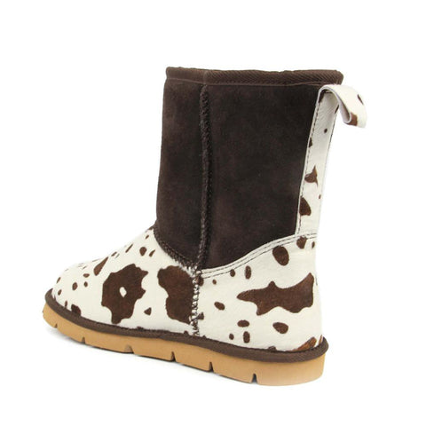 Superlamb Ladies’ Turano 7.5" Cow Hair-On Hide Boots
