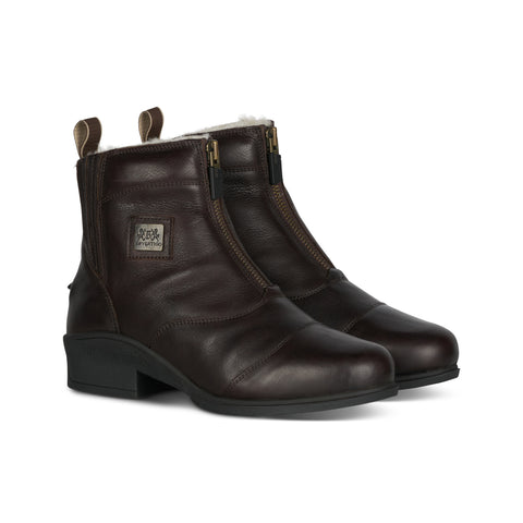 B Vertigo Ladies’ Mercury Winter Paddock Boots with Lamb Fur Lining