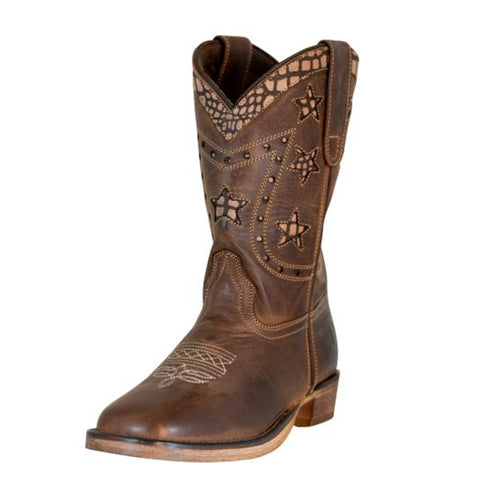 TuffRider® Youths’ Rocky Mountain Square Toe Western Boots