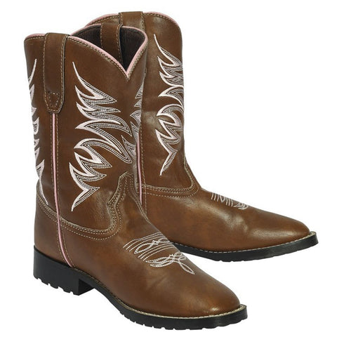 TuffRider® Youths’ Channel Islands Square Toe Western Boots