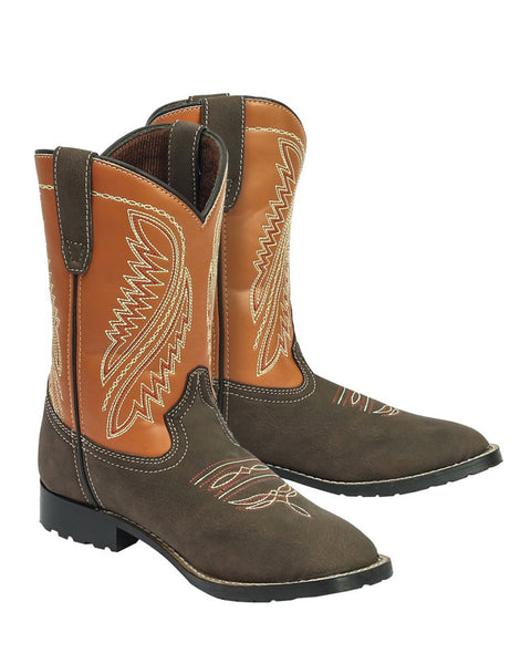TuffRider® Children’s Big Bend Rounded Toe Western Boots