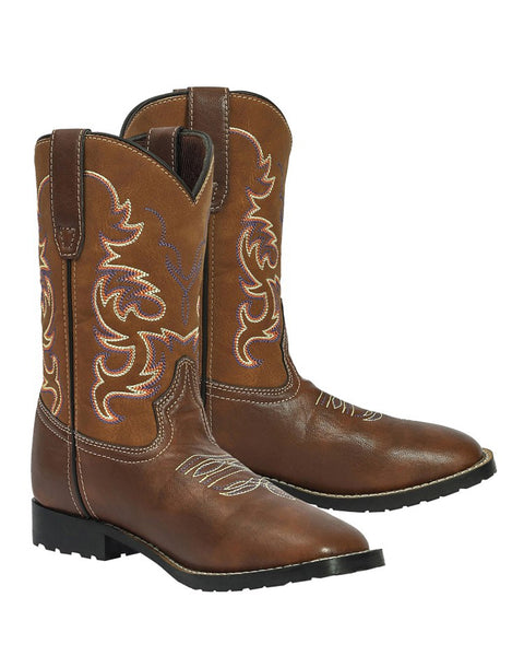 TuffRider® Children’s Kings Canyon Rounded Toe Western Boots