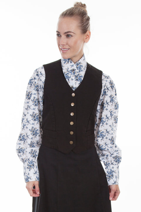 Scully Leather Ladies’ Canvas Vest