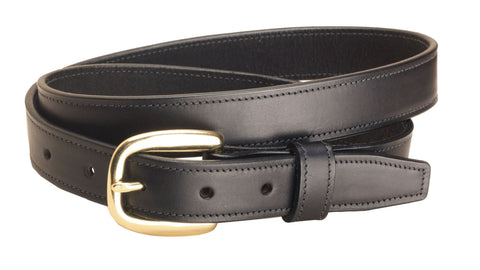 Tory Leather 1" Stitched Leather Belt